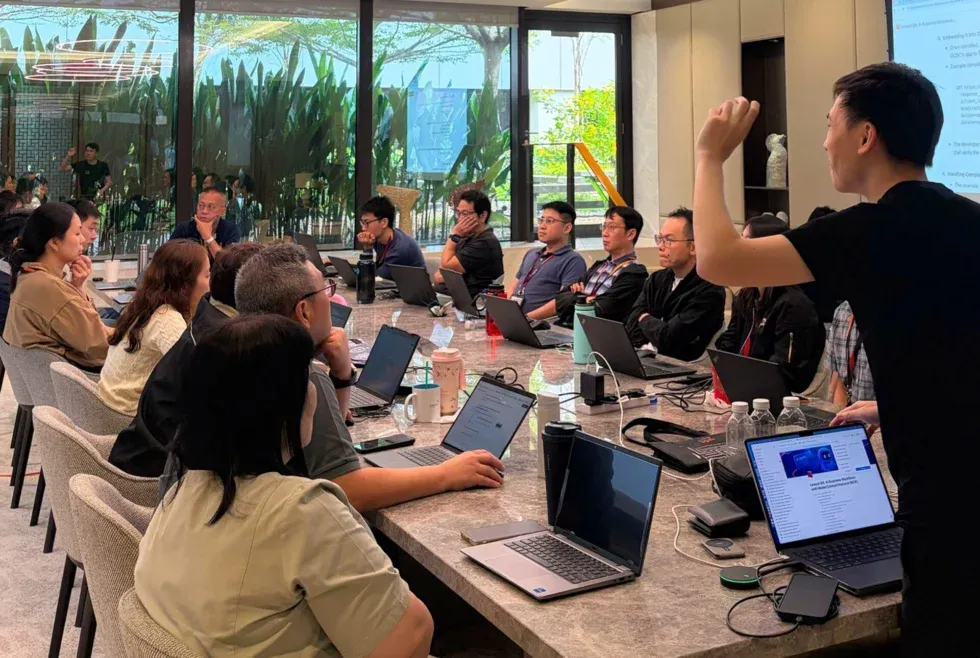 Changi Airport Group training session