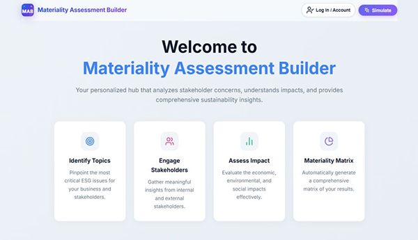 Materiality Assessment Builder