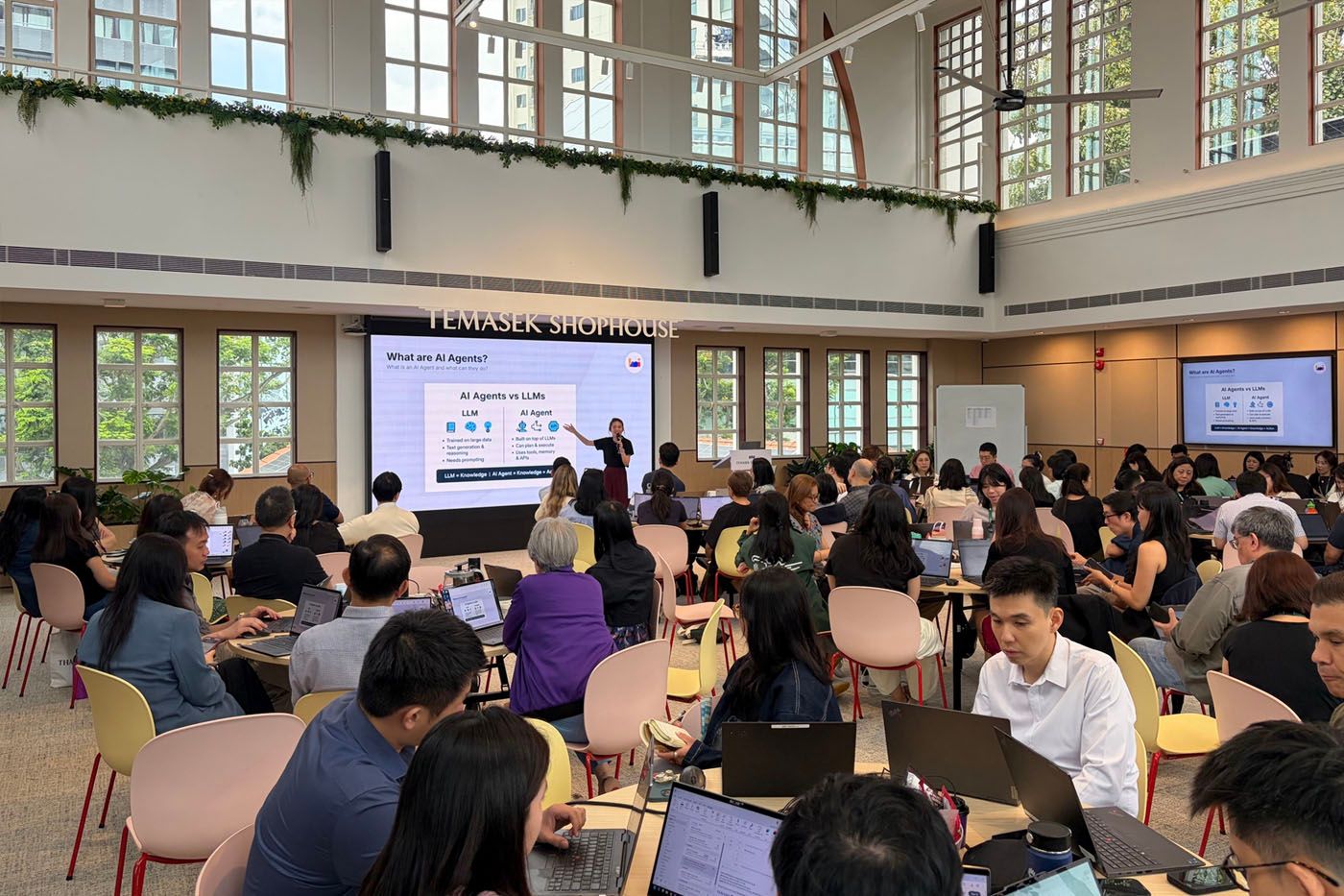 Temasek Trust training session