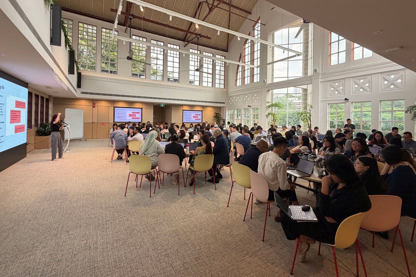 Temasek Trust training session