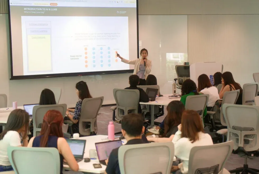 Unilever training session