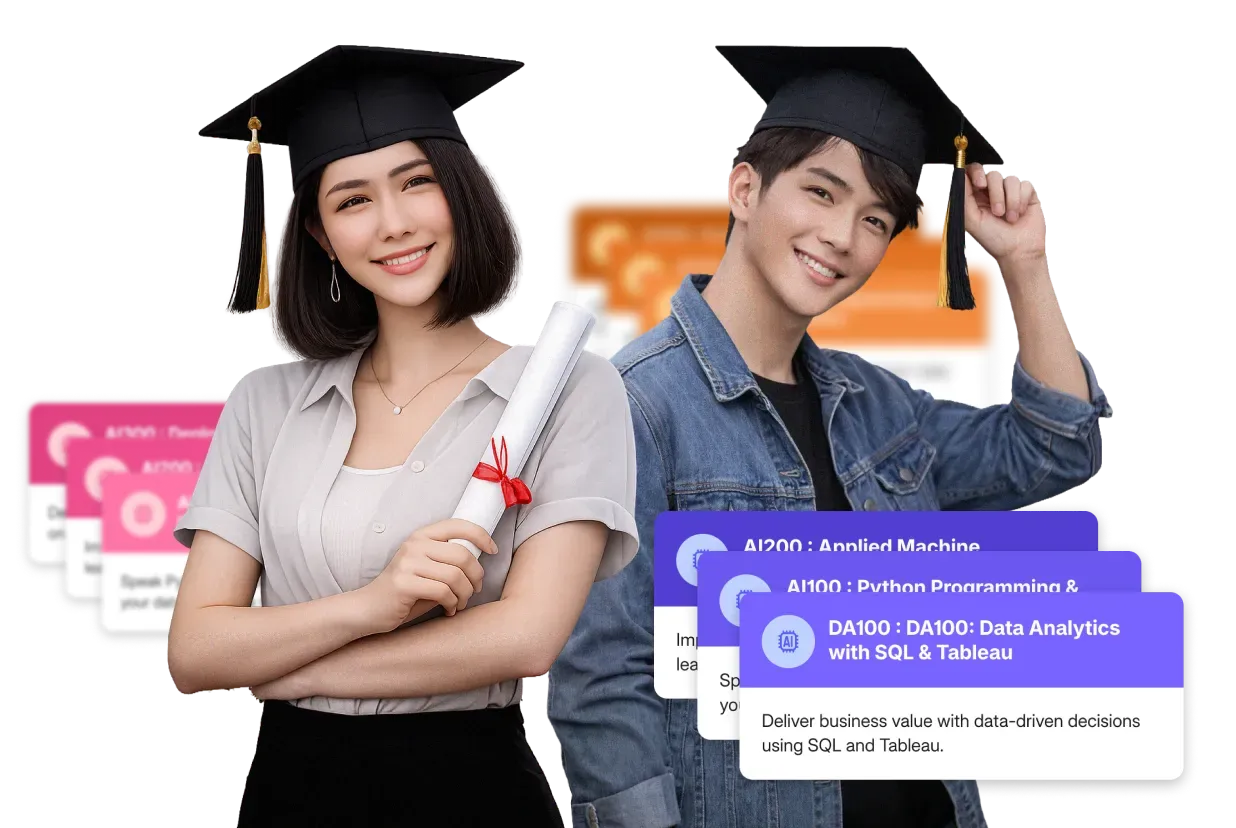 Career progression illustration