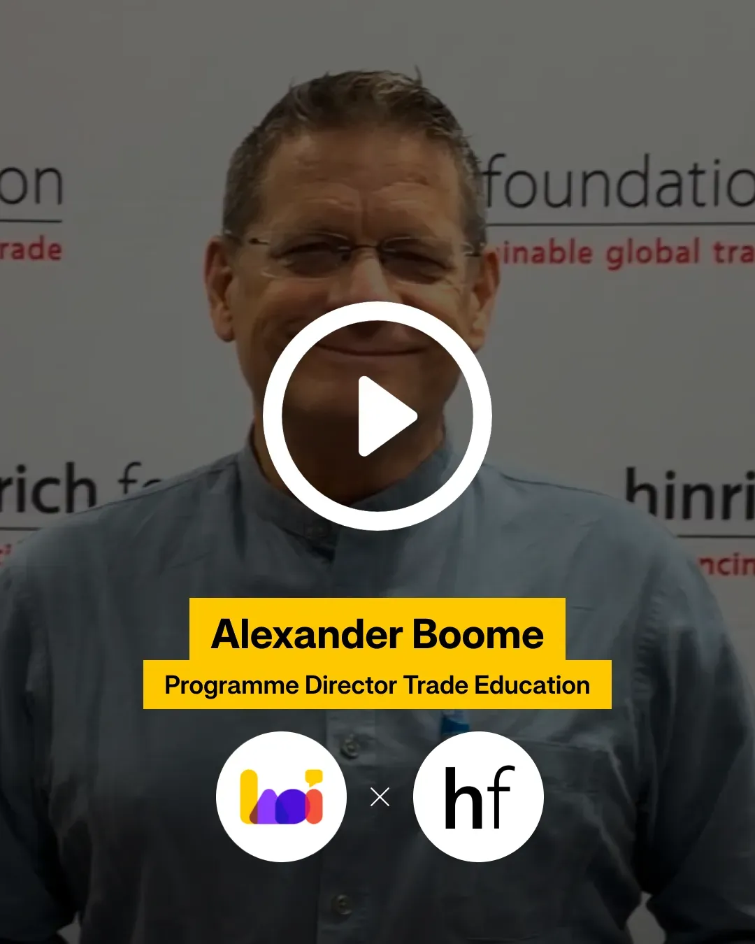 Watch interview with Hinrich Foundation