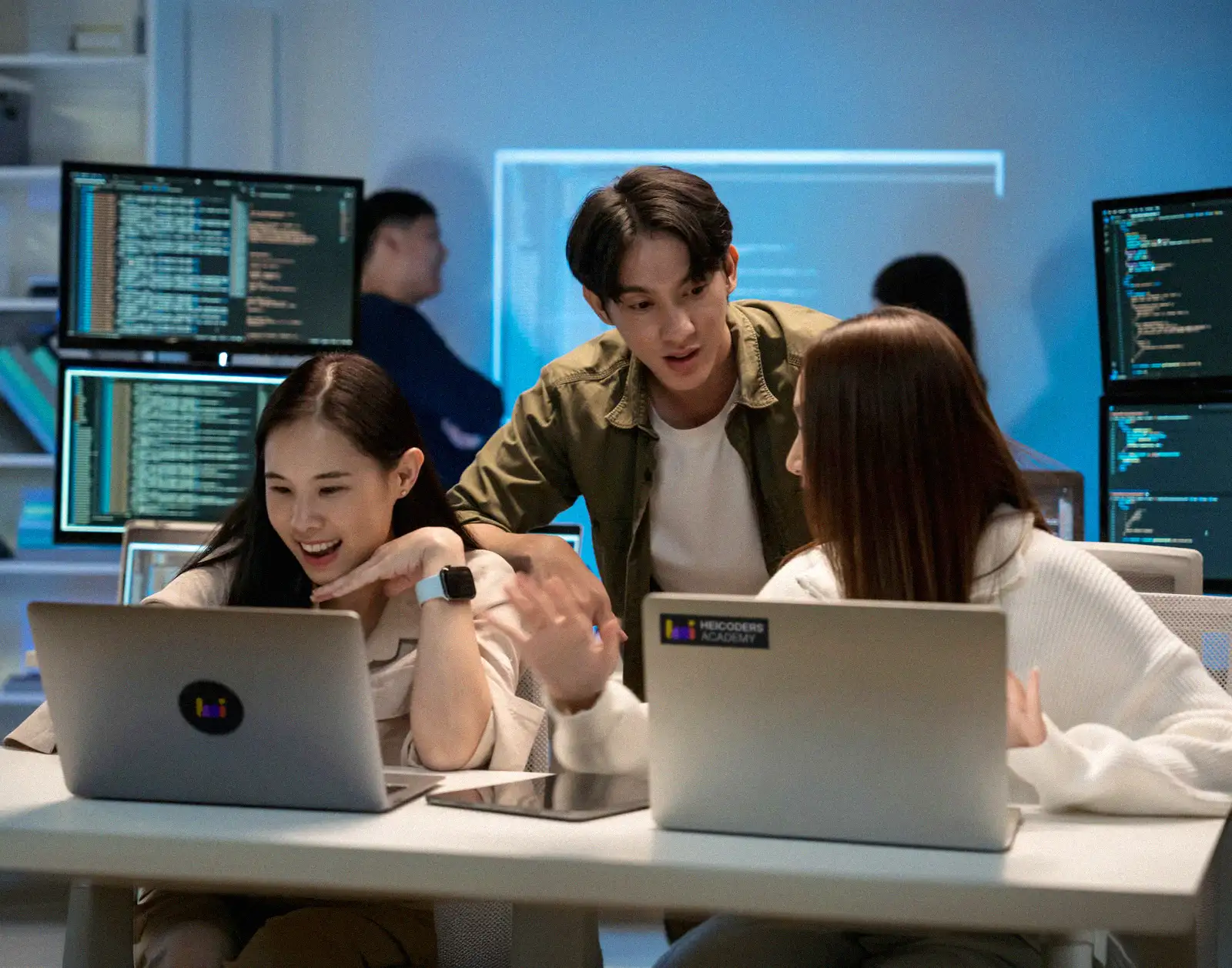 Heicoders Academy team in Singapore office